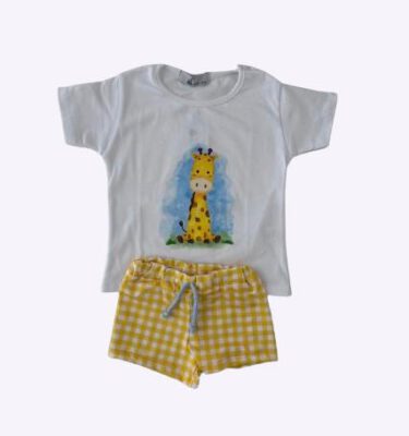 Conjunto baño jirafa