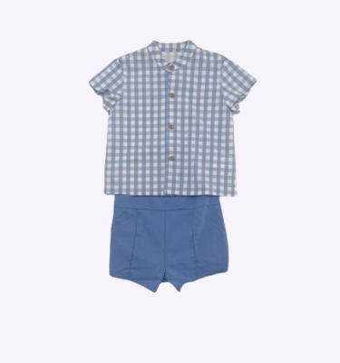 Conjunto camisa cuadros