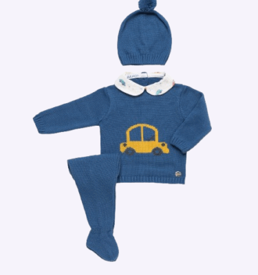 Conjunto 3 piezas coche