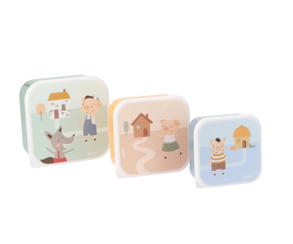 3 cajas almuerzo - Imagen 2