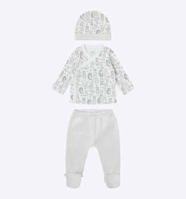 CONJUNTO 3 PIEZAS ERIZOS
