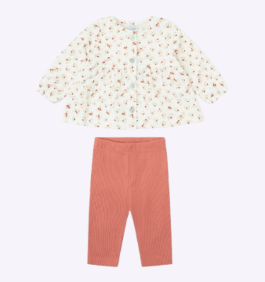 CAMISA + LEGGIN FLORES